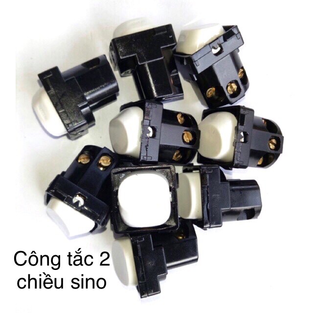 Công tắc SINO, công tắc 1 chiều gắn âm s18