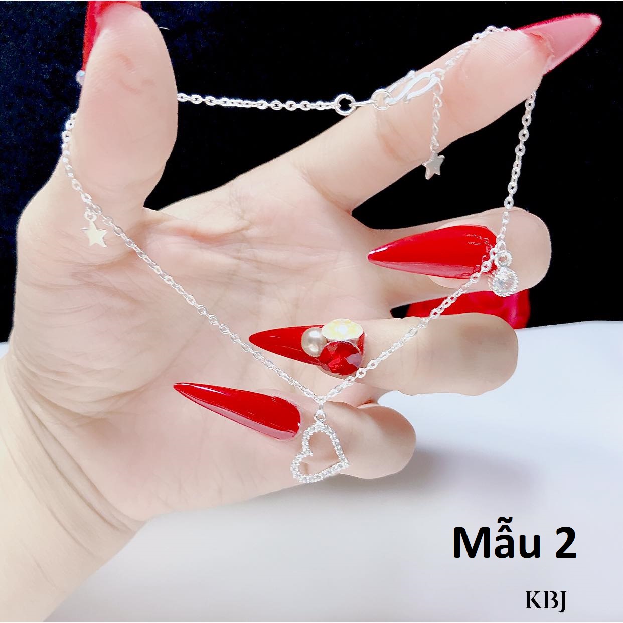 Lắc chân bạc ta các mẫu MS94