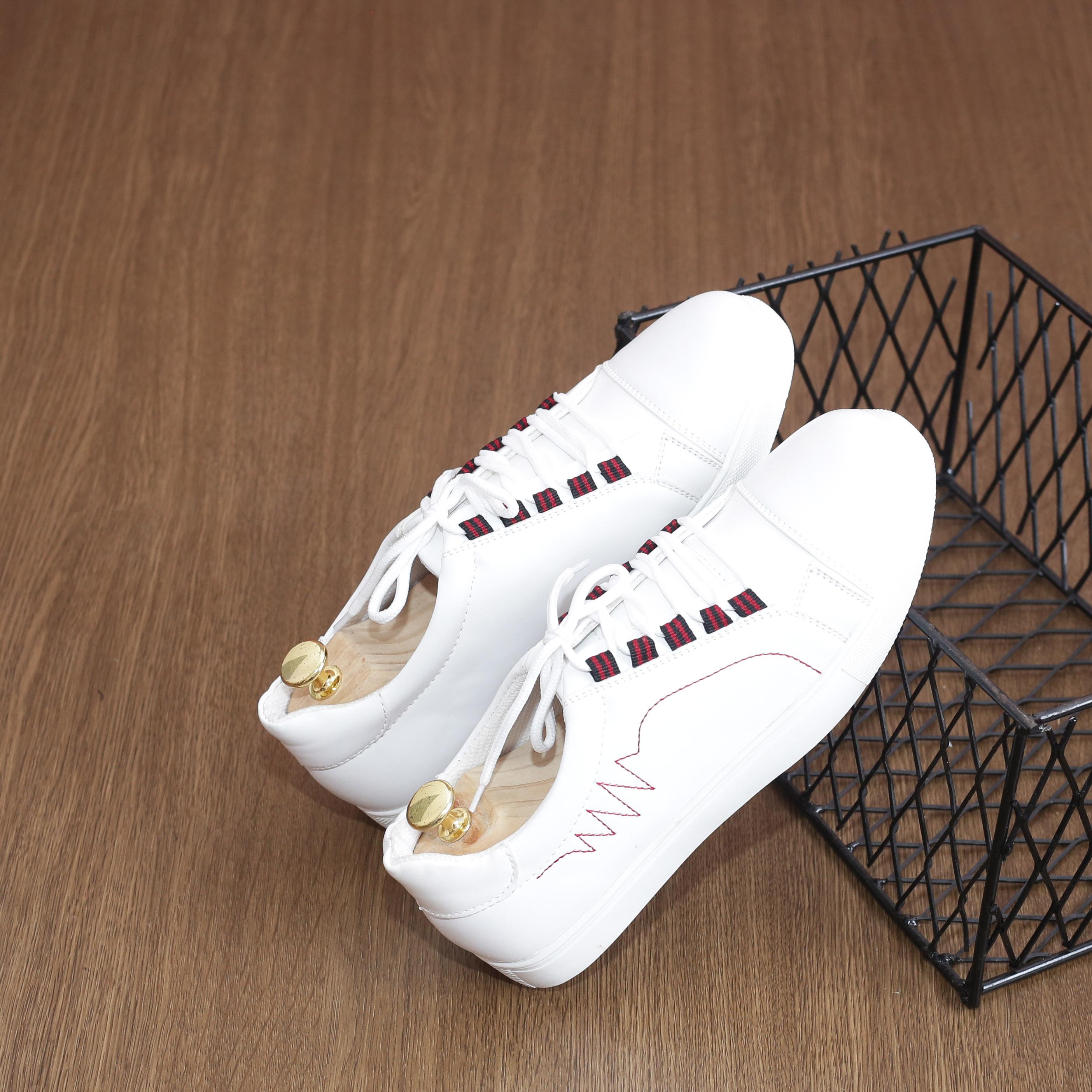 Giày sneaker nam, Giày thể thao nam trắng cao cấp ãm M35 (TGS). [Giá rẻ bất ngờ]