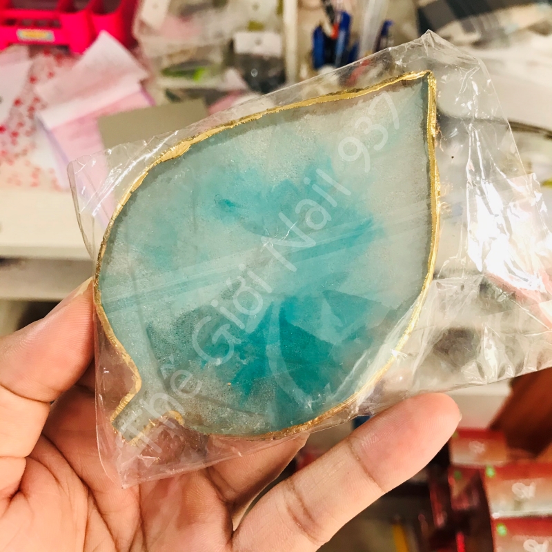 Đá thạch chụp hình nail - Pha sơn gel