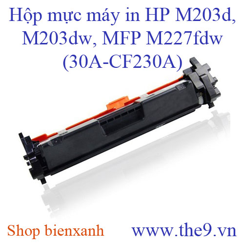 [HCM]Hộp mực 30A / CF230A / 051 (CÓ CHÍP) là Cartridge dùng cho máy in HP Pro MFP M227fdn M203dw M203dn... Canon imageCLASS 160 Series, LBP 161dn, LBP 162dw,  MF269dw, MF261d, MF267DW, MF264DW hàng nhập khẩu mới 100% in đẹp rõ nét