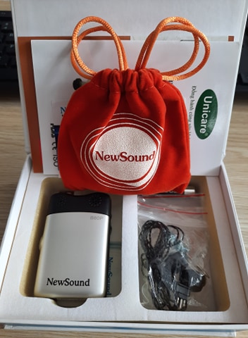 Máy trợ thính có dây New Sound nghe 2 tai
