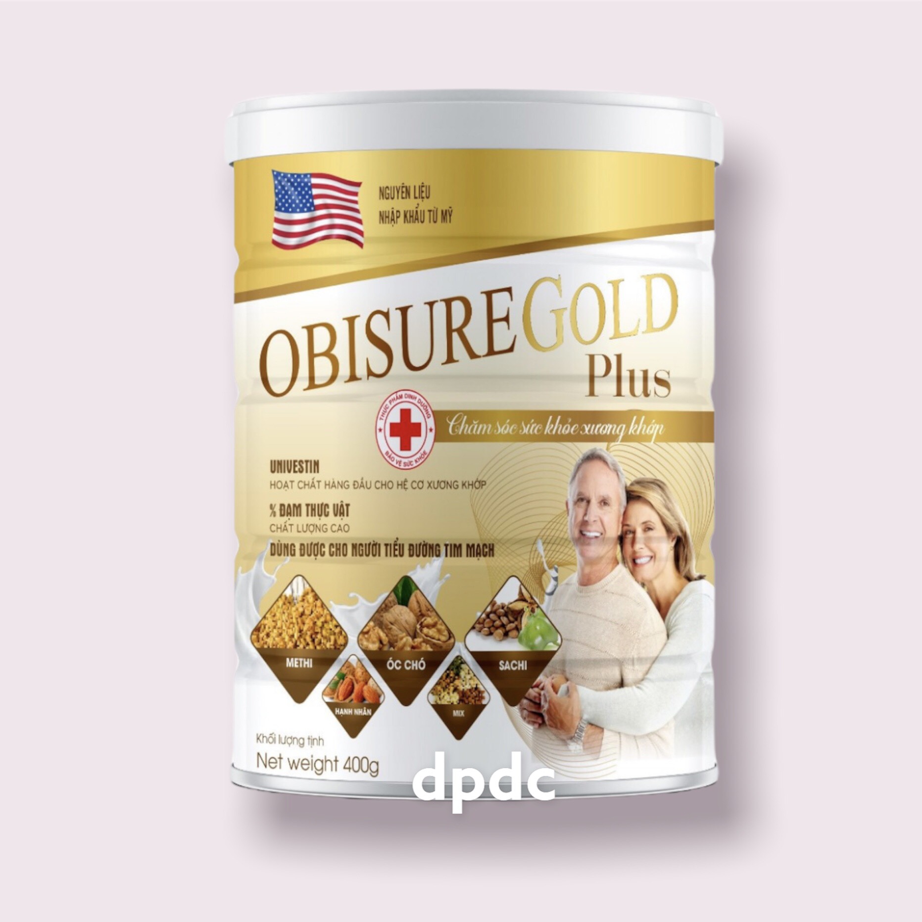 Sữa hạt Xương Khớp Obisure Gold Plus giúp nuôi dưỡng và bảo vệ sụn khớp