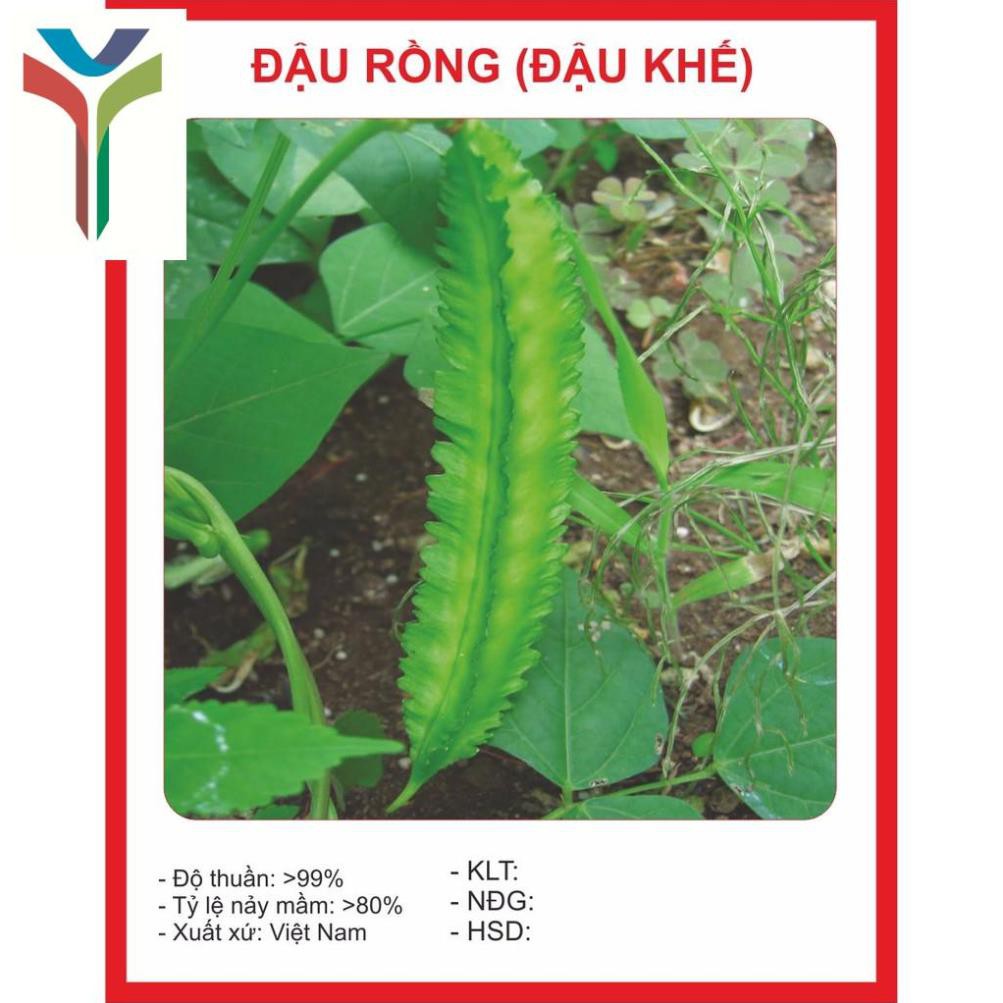 Hạt giống Đậu Rồng (Đậu Khế) 5Gram