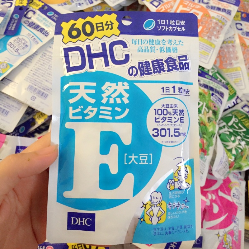 Viên uống DHC vitamin E 60 ngày 60 viên Nhật bản cao cấp