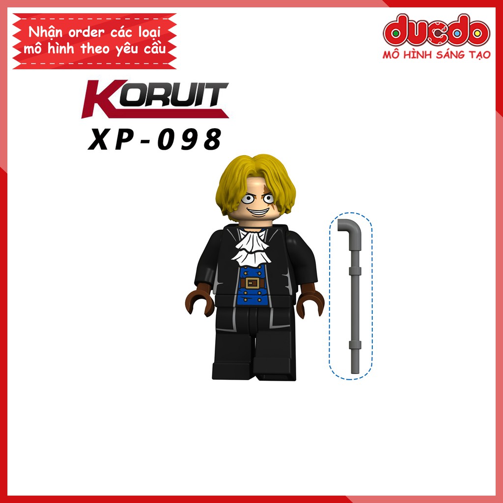 Minifigures các nhân vật Đảo hải tặc mới - Đồ chơi Lắp ghép Mini One Piece Koiruit KT1013
