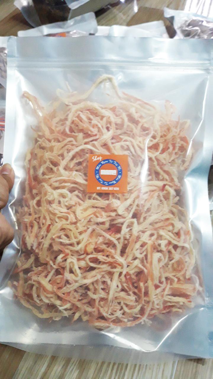 Túi 500gr Mực 1 nắng xé sợi thơm ngon hấp dẫn