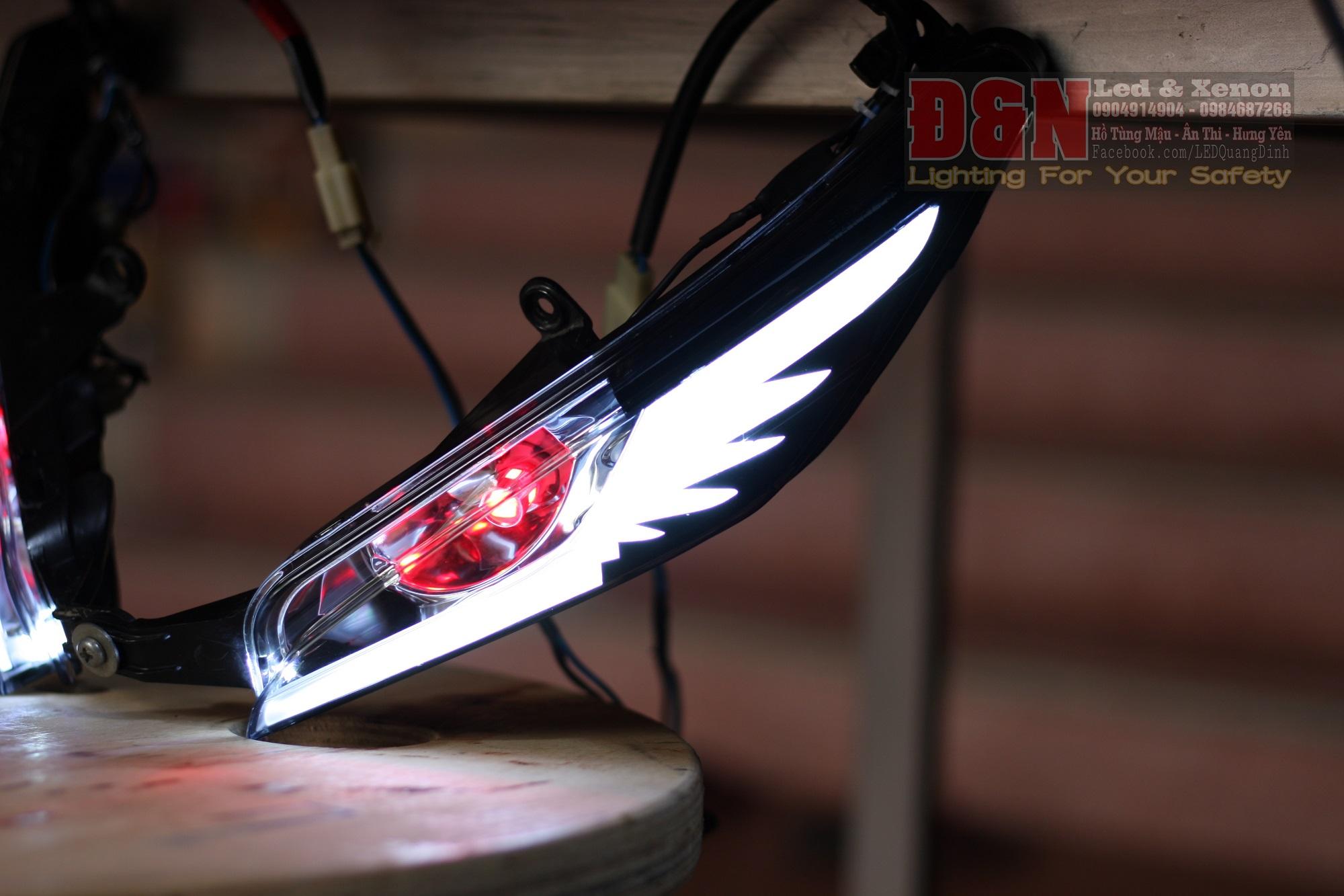 Mẫu Cánh Chim Led Audi Exciter 135