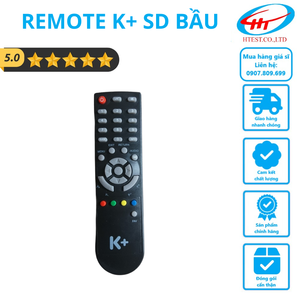 (Tặng kèm pin) REMOTE K+ SD BẦU - SP001656