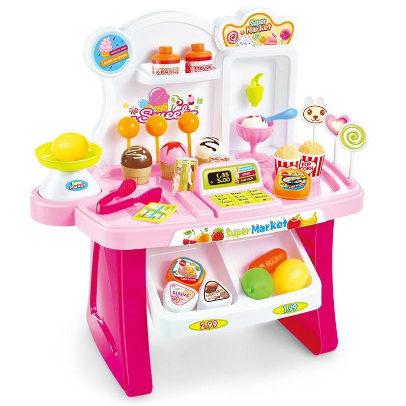 Bộ đồ chơi siêu thị mini cho bé shopanhthu
