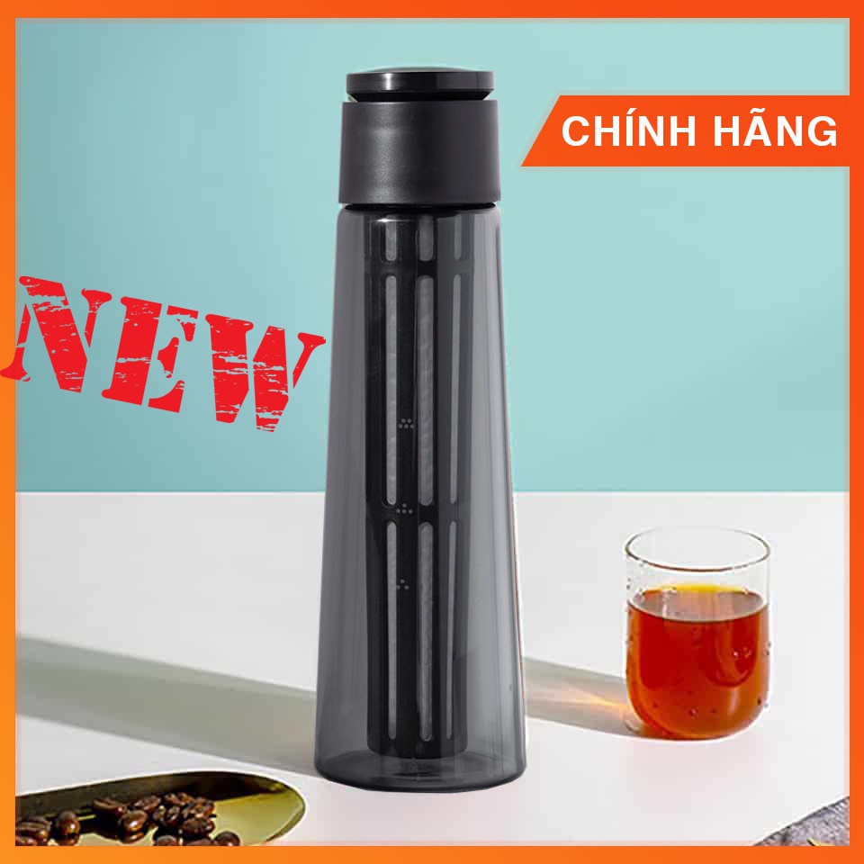 Chai Cold Brew Timemore - pha cà phê lạnh cao cấp tích hợp van chống tràn | Tặng kèm phễu đong nhựa, cọ rửa và 150g cà phê