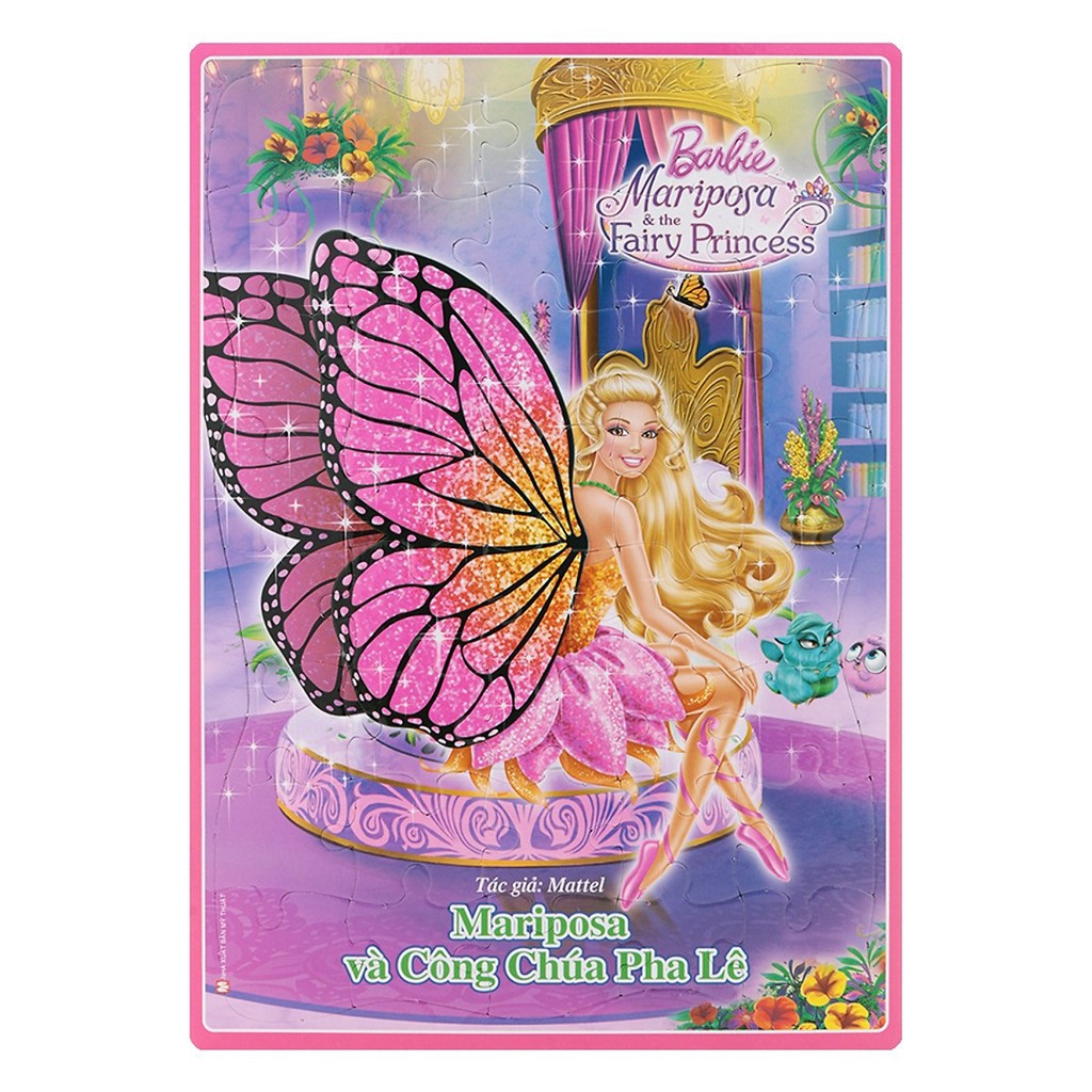 Tân việt - sách - ghép hình mariposa và công chúa pha lê