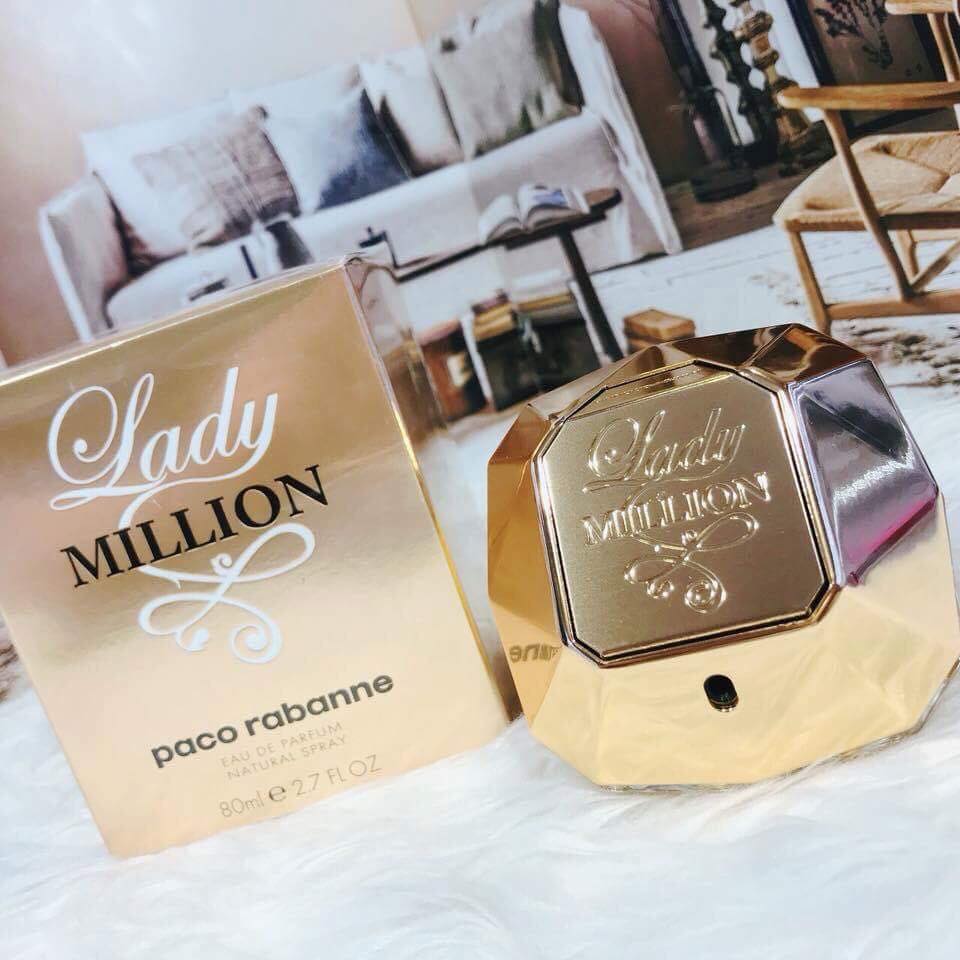 Nước hoa nữ PACO RABANNE Lady Million Eau De Parfum 80ml