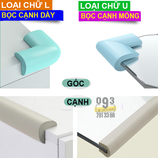 Dây Bọc Cạnh Bàn Bịt Góc Chống Va Chạm
