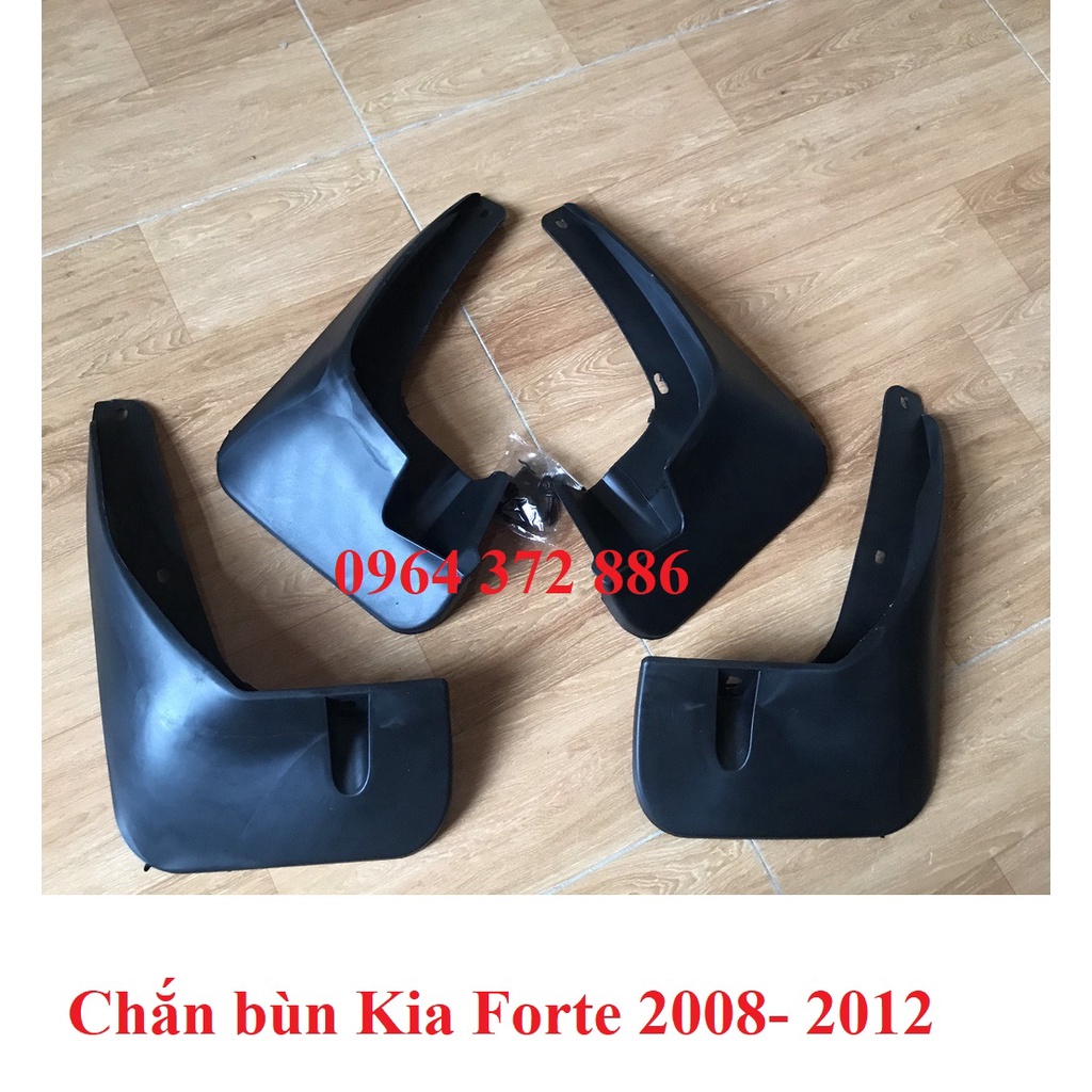 Bộ chắn bùn nhựa cho xe kia forte, cerato đời 2008-2012