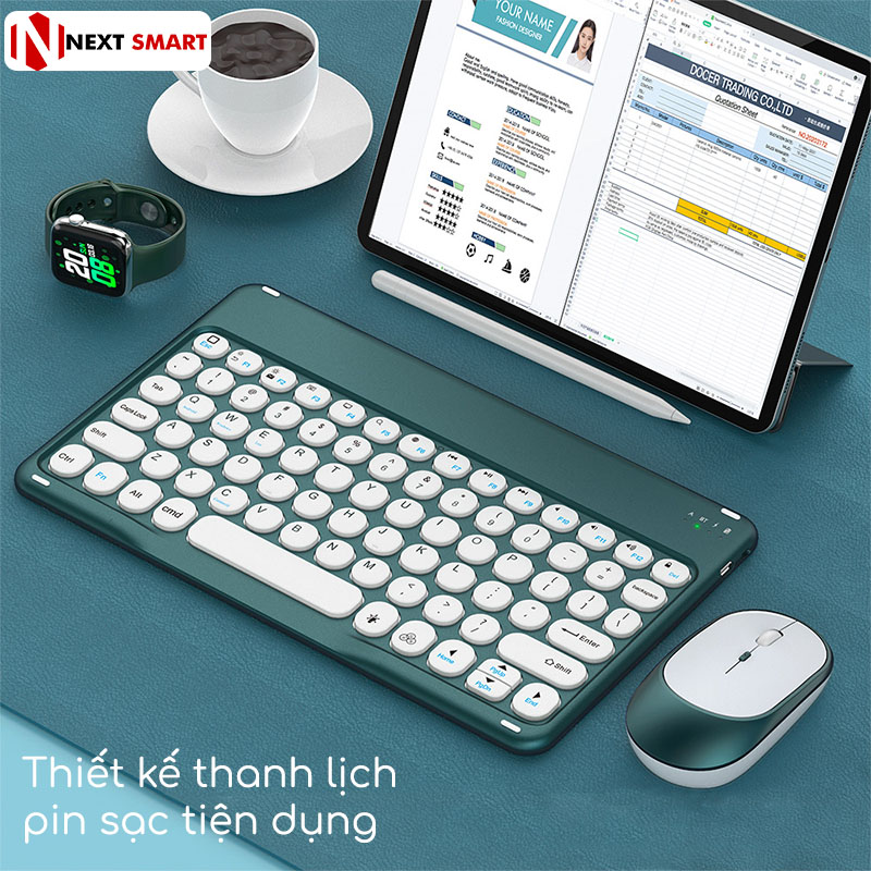 Bàn phím chuột bluetooth