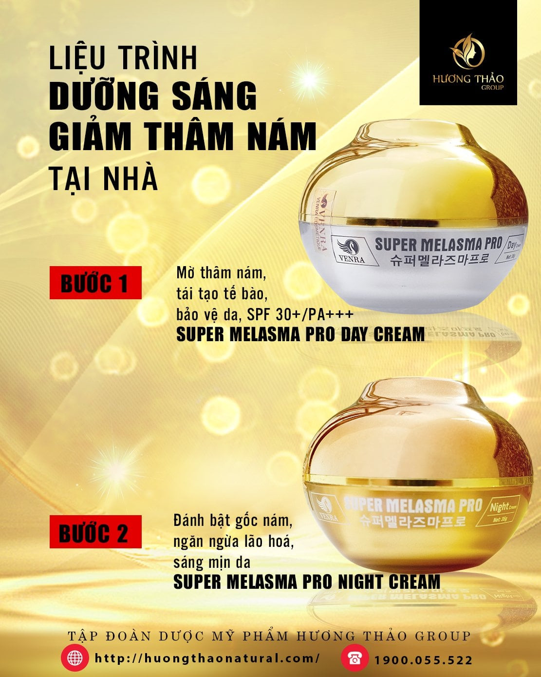 Bộ Đôi Phá Nám Đỉnh Cao Super Melasma Pro