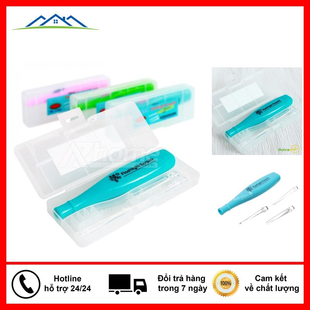 Cây dụng cụ lấy ráy tai cho bé có đèn soi