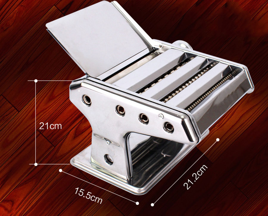 Máy cán bột mì, cán vỏ bánh, cắt mì 3 lưỡi dao 4.7