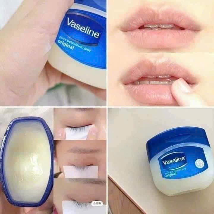 SÁP DƯỠNG ẨM Vaseline Original - Dermatologist Recommended 100% white petrolatum (có 2 lựa chọn)