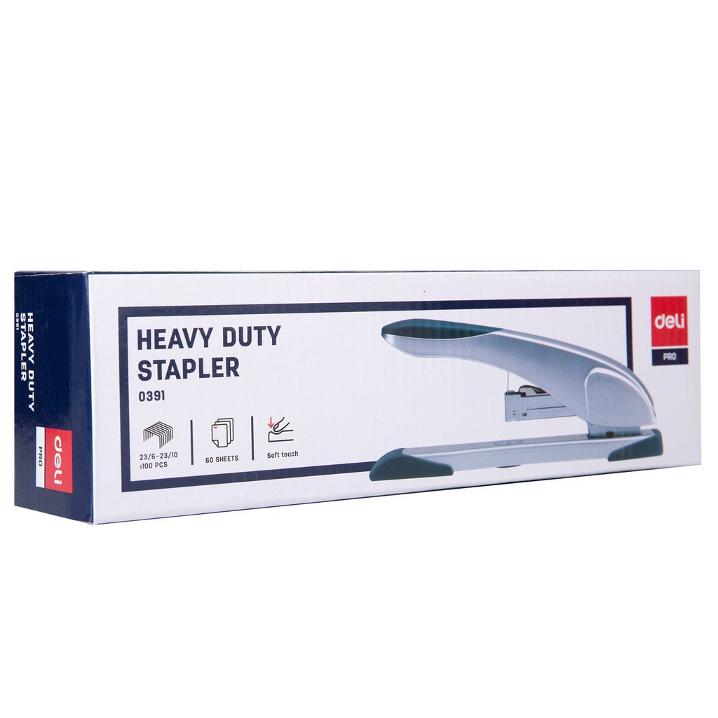 (1 Cái) Dập ghim trung 60 tờ Deli E0391