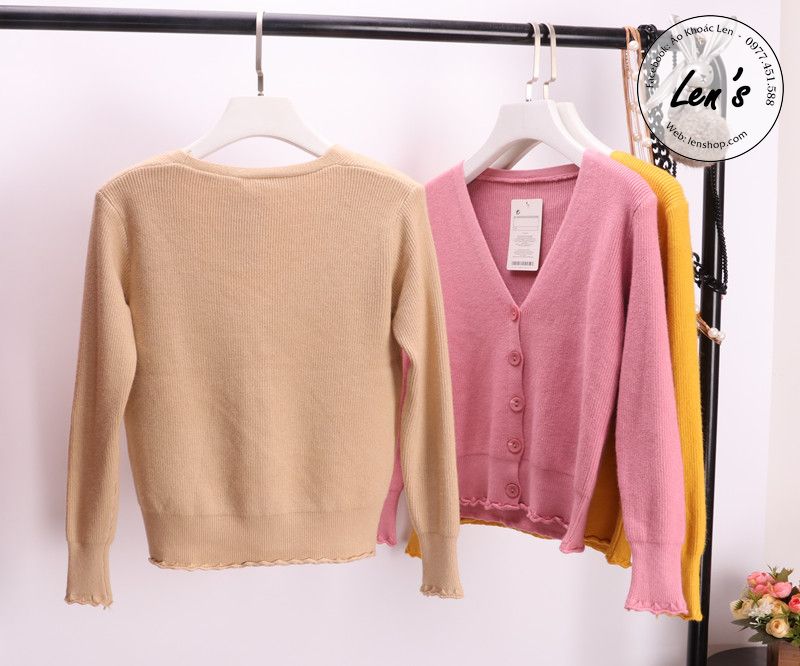 ÁO KHOÁC LEN CAO CẤP VIỀN RĂNG CƯA