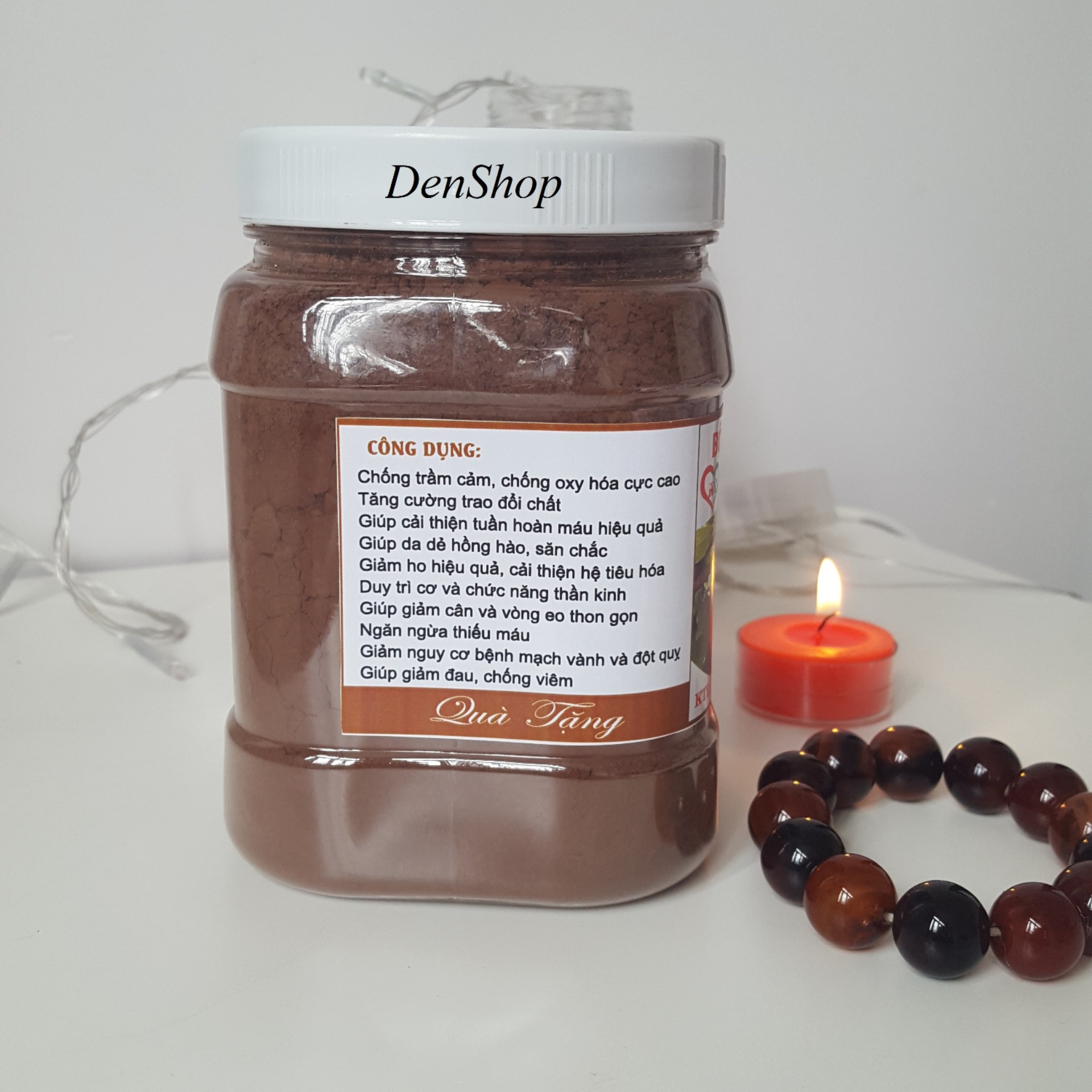 [HCM](1 hủ 500g) Bột ca cao nguyên chất Đăk Lăk