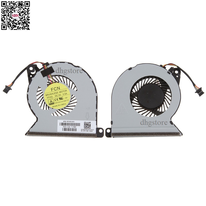 Fan quạt tản nhiệt cpu laptop hp probook 450 g2 455 g2 440 g2 445 g2 470 g2
