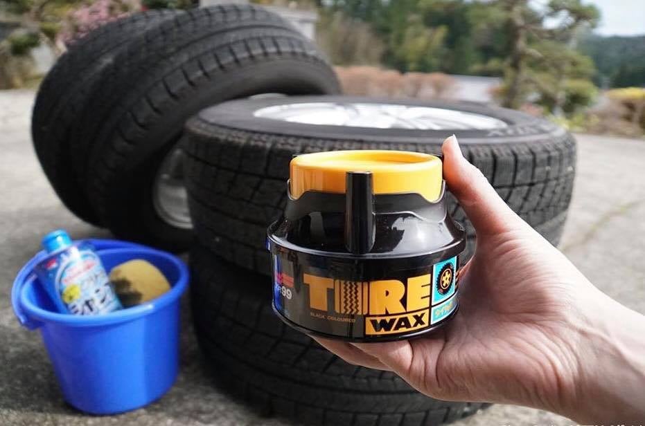 [HCM]SÁP PHỦ BÓNG LỐP XE TIRE BLACK WAX
