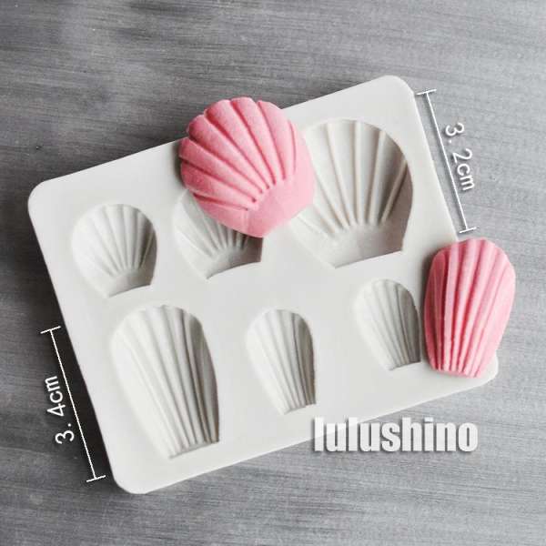 Fondant Bánh Silicone Bộ Tạo Khuôn Hình Hoa Sen Bề Mặt Bánh Tự Làm Bơ Kem Lòng Trắng Trứng Siro Đường Madeleine Tạo Hình Khuôn