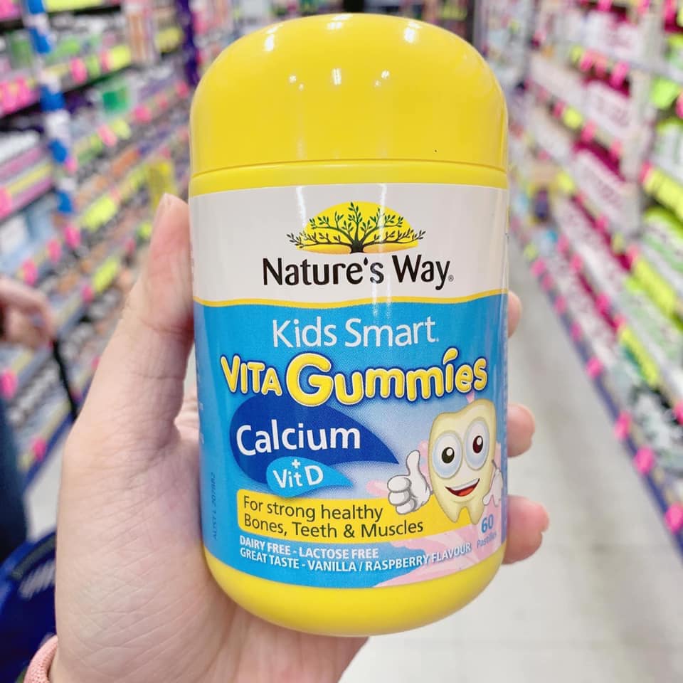 kẹo Vita Gummies Nature Way Vitamin D Canxi