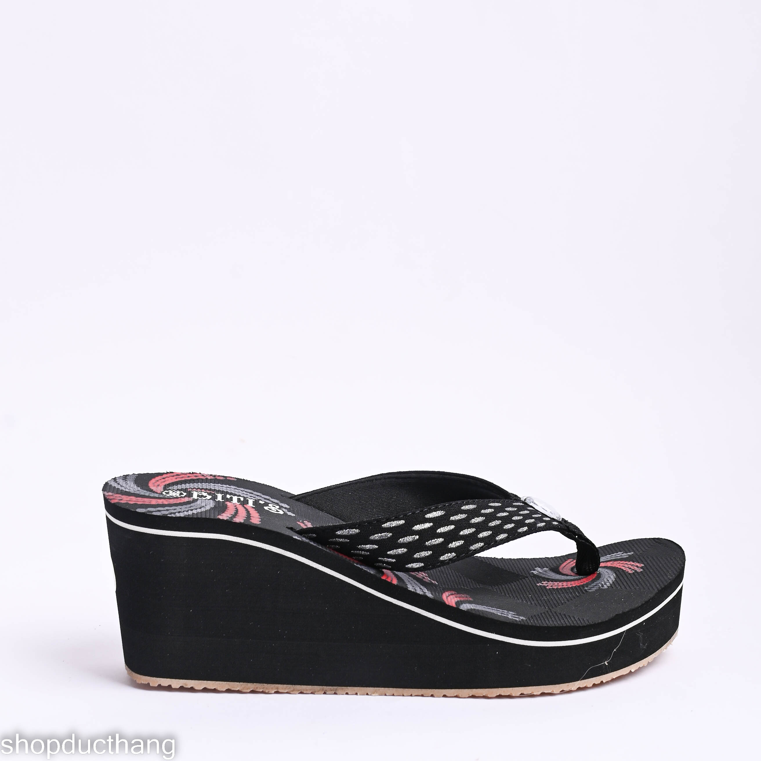Dép quai kẹp xốp Bitis nữ đế 7cm