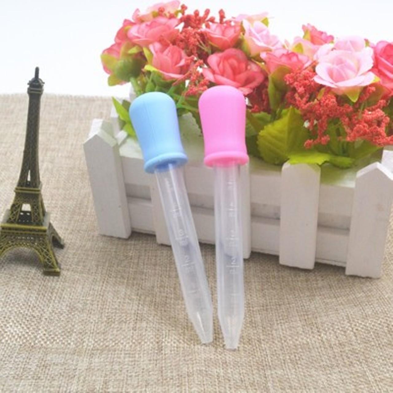 Combo 10 ống bón sữa silicon cho bé