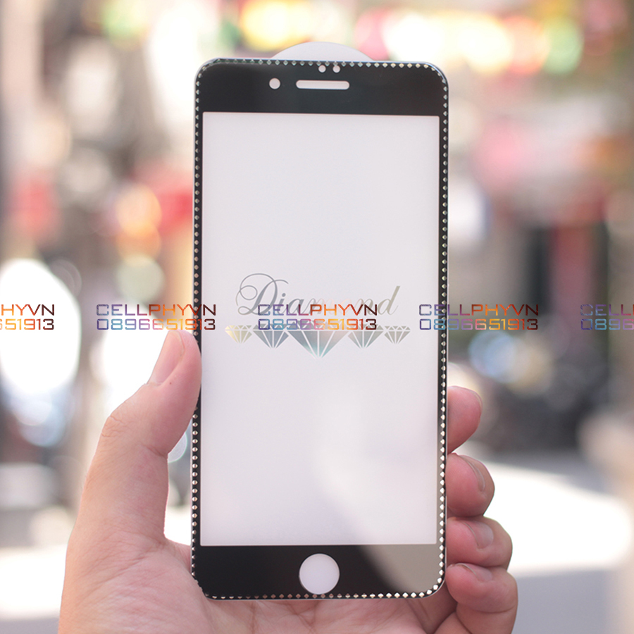 Cường lực viền kim cương IPhone SE 2020