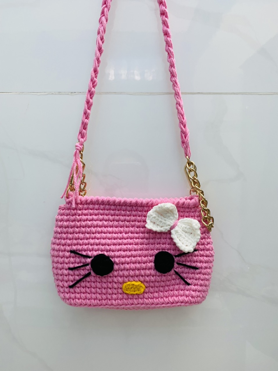 Túi len handmade cho bé