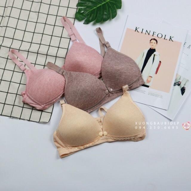 Áo chip bầu kết hợp sau sinh