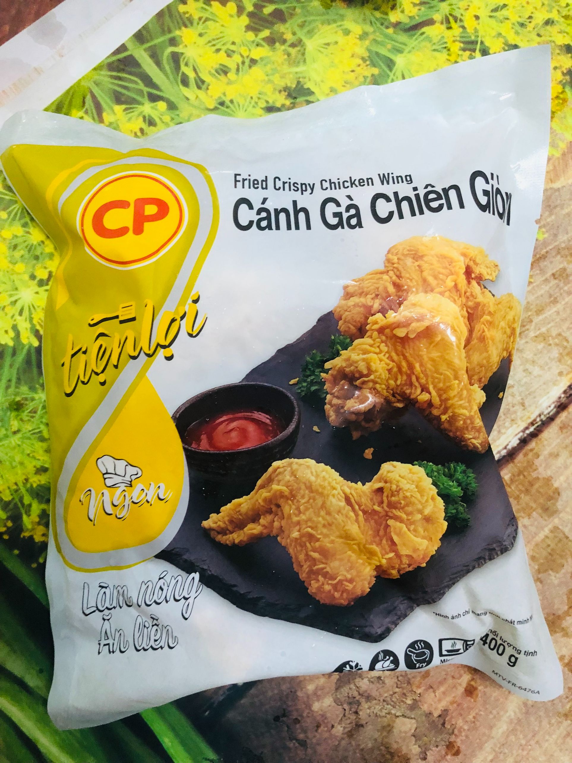 cánh gà rán CP gói 500g