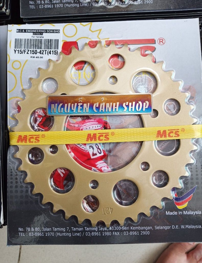 [HCM]dĩa  MCS 7 li cho wave, sirius, exciter, winner,