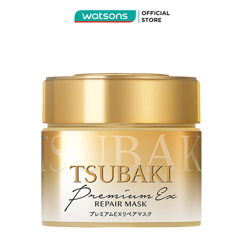 [MUA LÀ CÓ QUÀ] Mặt Nạ Tóc Cao Cấp Tsubaki Phục Hồi Hư Tổn 180g