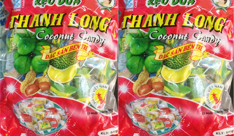[HCM]KẸO DỪA THẬP CẨM 220G (Thanh Long)