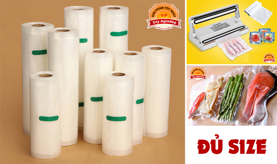 Túi hút Chân không nhám đủ SIZE (Bán Buôn) Agiadep