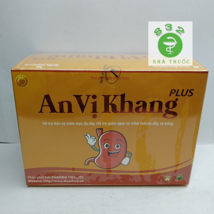 An Vị Khang Plus hộp 16 gói