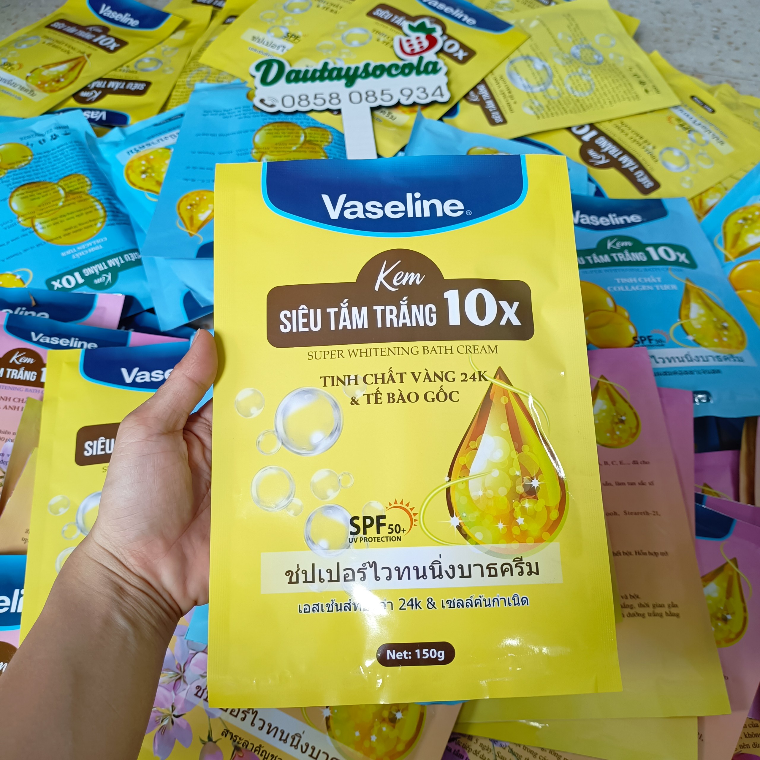 Tắm Trắng VASELINE THÁI LAN