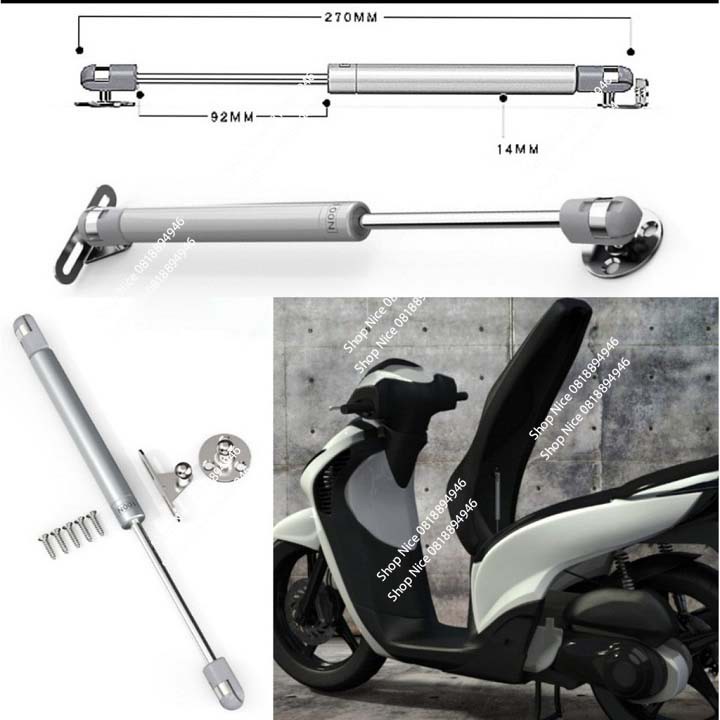 Ty nâng yên xe máy tự động giá 1 cái