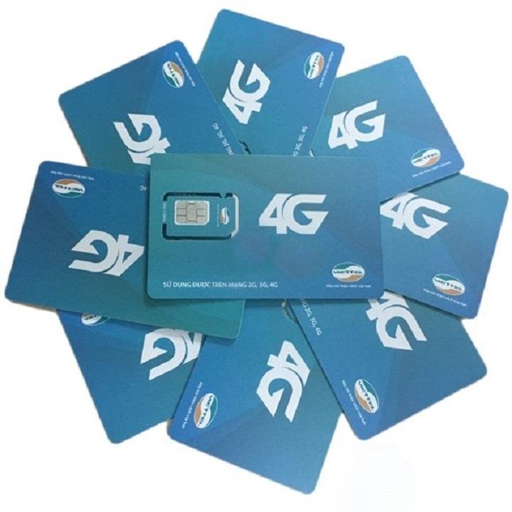 Freeship - chưa kích hoạt. sim viettel 4g chưa kích , sim với ưu đãi khủng , miễn phí nội mạng + ngoại mạng , bh trên toàn quốc