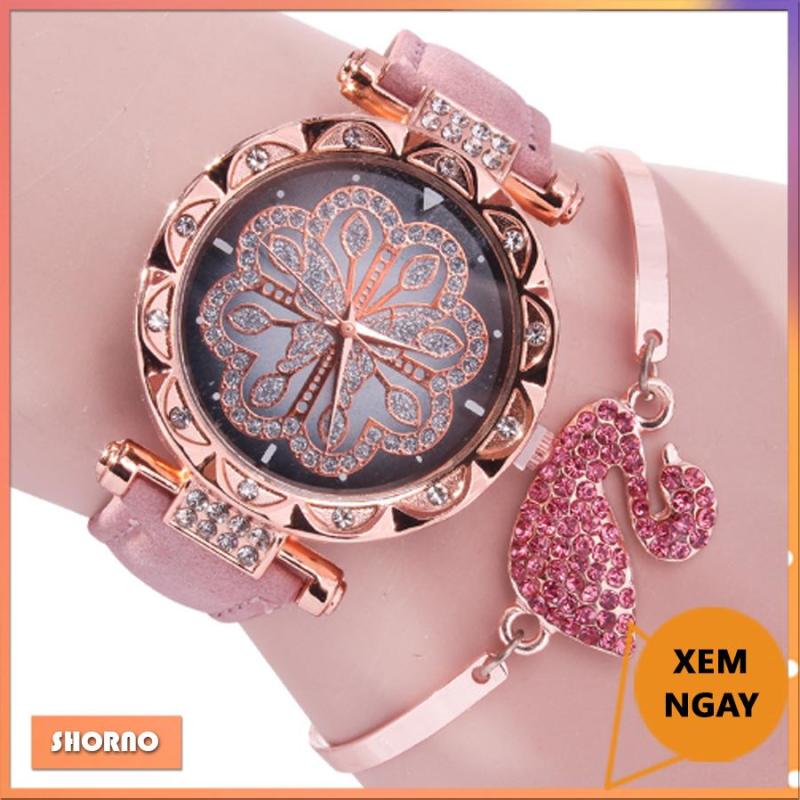 Nơi bán Đồng Hồ Nữ MOK - Mặt họa tiết cánh bướm
