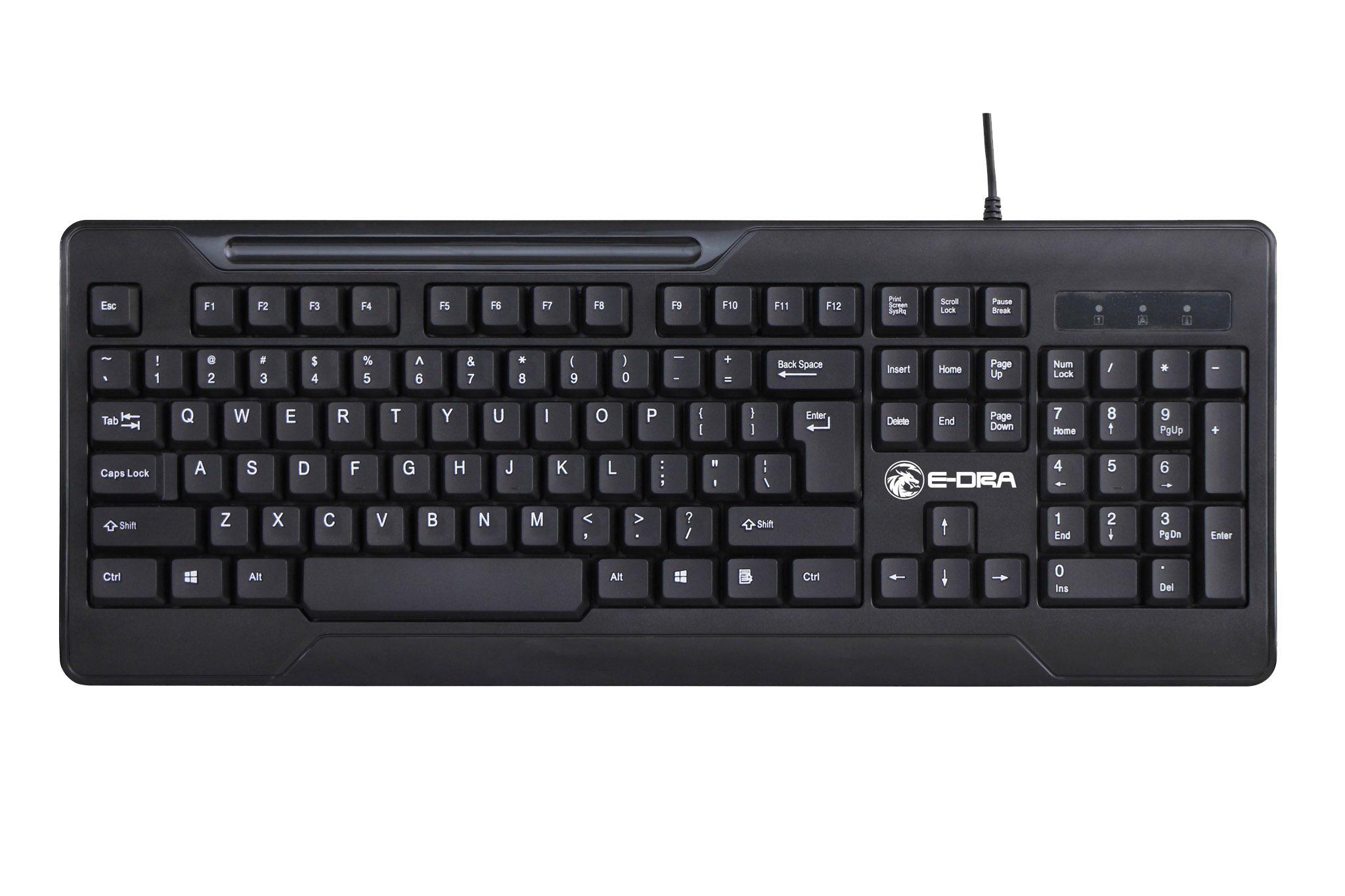 Bàn phím văn phòng E-DRA EK501