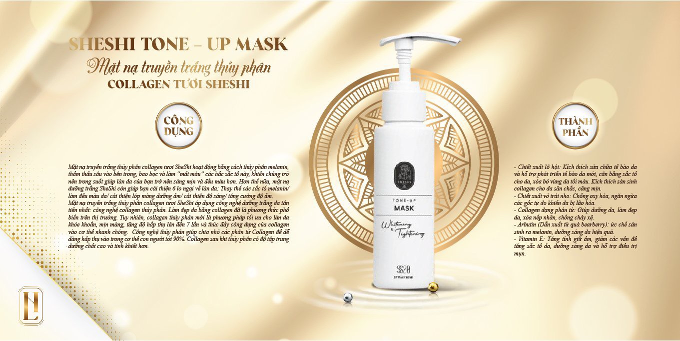 Mask Ủ Trắng Collagen Tươi Ss20