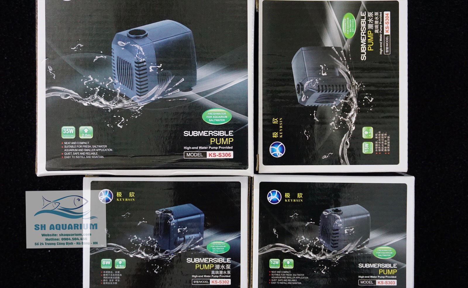 [HOÀN TIỀN 10%]MÁY BƠM CHÌM KEYRSIN KS 303