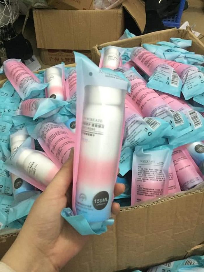 [HCM]Kem xịt chống nắng Maycreatev